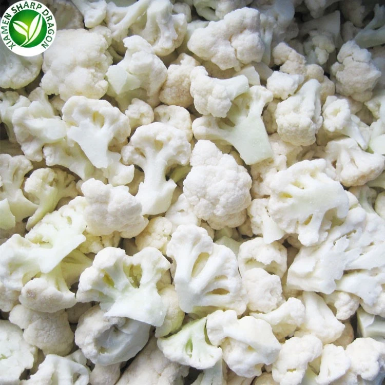 Bulk Frozen Cauliflower Bulk frozen cauliflower for 10kg carton packing and export supply