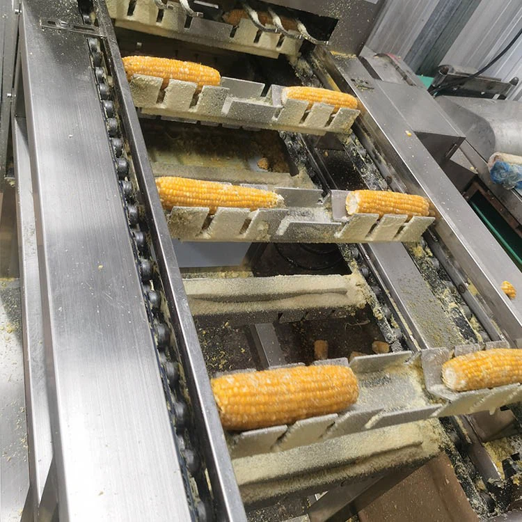 Frozen corn cob processing plant has amazing output Frozen corn cob processing plant has amazing output